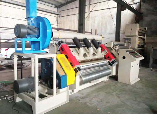 1600MM Steam Heating Adsorption Type Single Facer machine